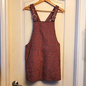 Overall jumper dress